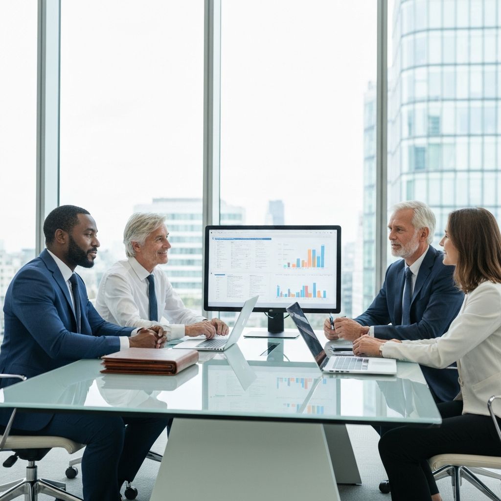 Private wealth steward reviewing multi-generational family office portfolio